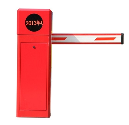 Traffic Light Interface Boom Barrier Gate With Rfid Long Life Vehicle Access Control