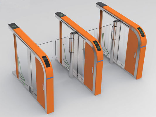 Automatic Entry Fast Speed Gate Turnstile RS485 35-40 Person / Minute for Office Building Public Place