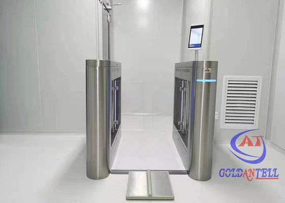 Facial Recognition ESD Swing Turnstile Gate Wrist Straps and Footwear Tester Human Body Staticstic