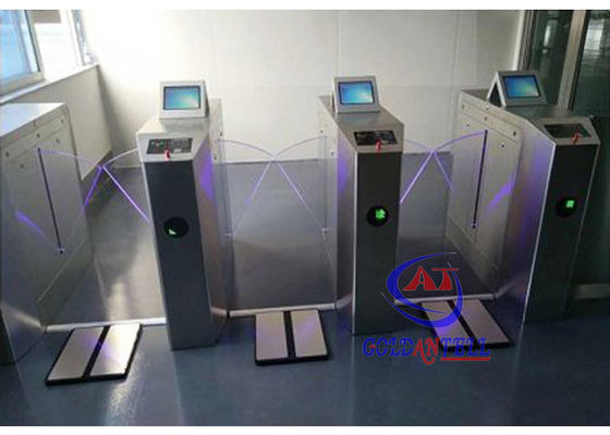 ESD Turnstile System With Builit in 8 Inch Computer Source Human Body Statics Human Boday ESD Turnstile