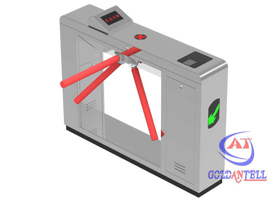RS485 600mm Passage Ticket Reader Tripod Turnstile Gate