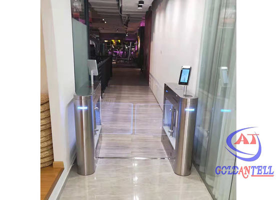 Pedestrian Facial Recognition Turnstile Automatic Bi Directional For Office Building