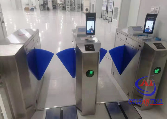 کنترل دسترسی لابی دور کمر ارتفاع چرخشی Clear Wings نوری Turnstile تولید کنندگان