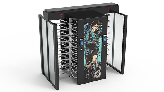 کارت RFID اثر انگشت اثرانگشت صورت با ارتفاع کامل برای ورزشگاه در فضای باز IP62