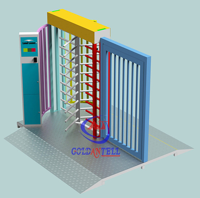 Rfid Acess Control Gate Turnstile Gate کامل برای ورود و خروج