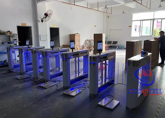 کم نویز TCP IP Flap Gate Turnstile Multifunctional Access Control