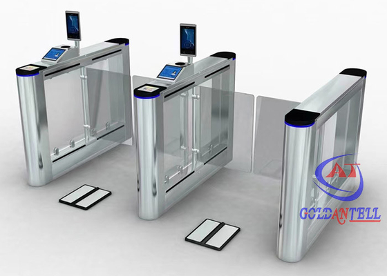 داخل / خارج از خانه غیرفعال کردن ورودی Speedgate Turnstile نوری نیمه ارتفاع گردان