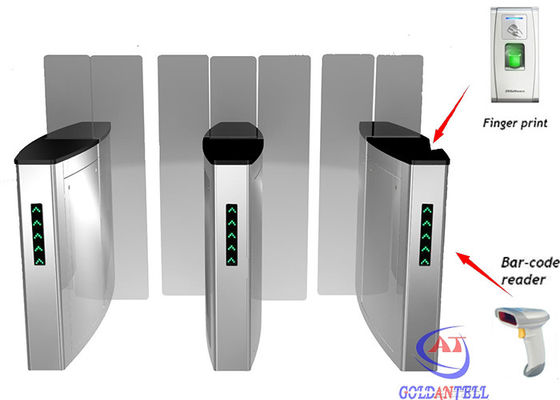 Rfid System Speed Gate Turnstile Access Control For Metro Railway Subway