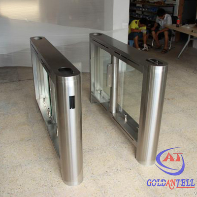 rfid remote pedestrian gate Half Height Turnstiles access control for School Library Theater