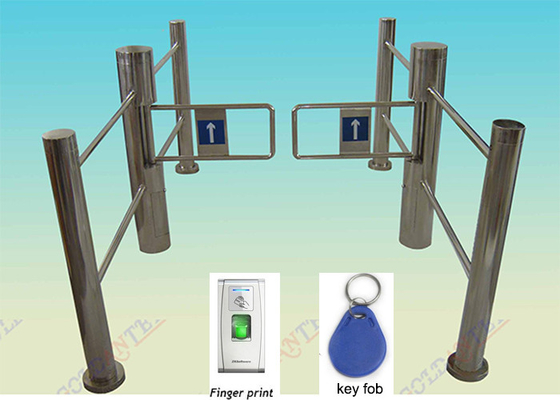 کنترل دسترسی عابر پیاده درب Swing Barrier Gate با رابط RFID