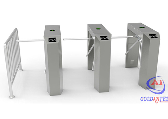 مکانیزم دروازه تورنسایلت سه پایه RFID ، سیستم های امنیتی ورودی از جنس استنلس استیل