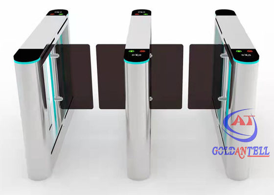 Remote Control Security Turnstile Gate Office Customize Logo Swing Barrier Price