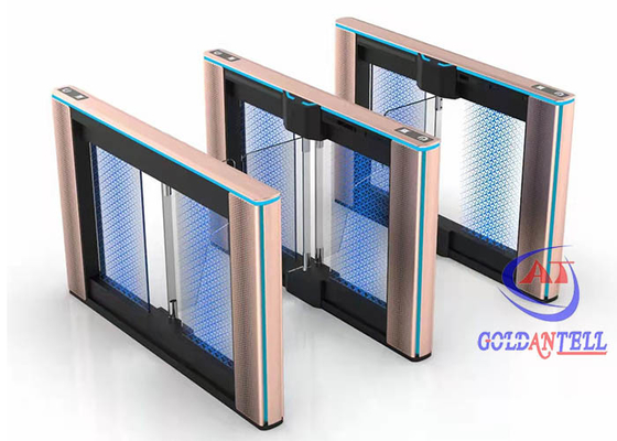 ساختمان اداری QR Code Turnstile NFC Card Reader Swing Turnstile Gate