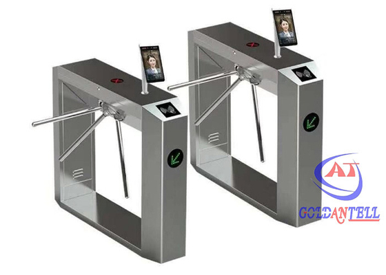 RFID Reader خودکار دروازه های امنیتی 3 بازوی اسکنر صورت عابر پیاده دور دور کمر بالا