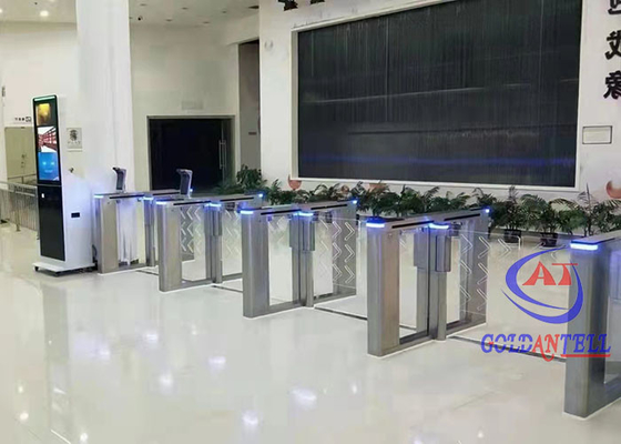 Gyms Hotels Airport Swing Barrier Gate با تشخیص چهره / دسترسی NFC