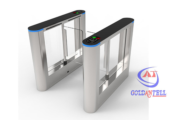 هوشمند QR Code Reader Barrier Swing Face Scanner مانع کانال عابر پیاده
