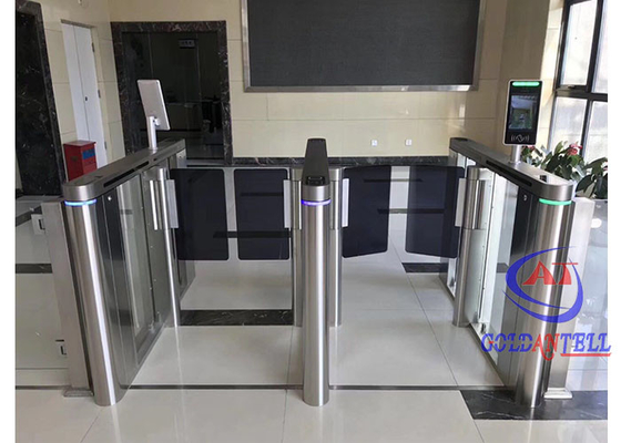 درب دور کمری امنیتی دفتر RFID تشخیص چهره درب مانع