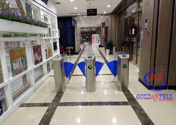1 در 1 خروجی خودکار فلپ مانع NFC کنترل دسترسی تورنستیله گیت سرعت بالا