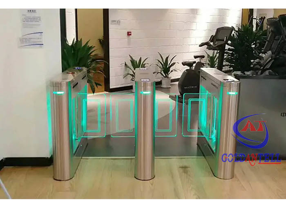 دروازه گردان الکترونیکی لوکس عابر پیاده با بافل خودکار کارت NFC RFID