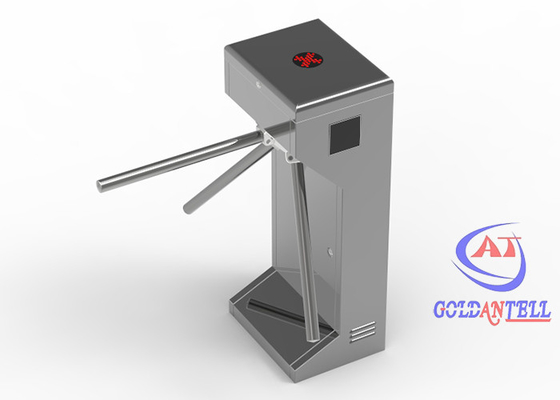 کارت خوان آر ايف آي دي امنيتي استيپود گيت تورنيستيل دروازه کنترل دسترسی نیمه اتوماتيك