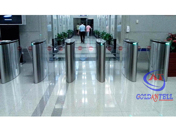 سرعت اتوماتیک 240 ولت سیستم مانع فلپ کنترل دسترسی هوشمند کارت RFID برای استادیوم