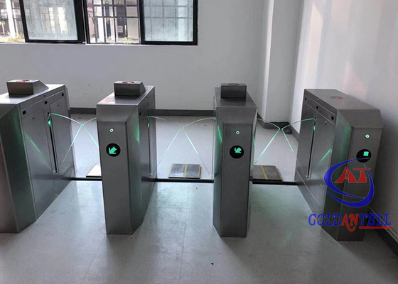 CE تایید شده RFID Gate Reader Flap Barrier Gate Access Control System سیستم کنترل دسترسی امنیتی Turnstiles Gate