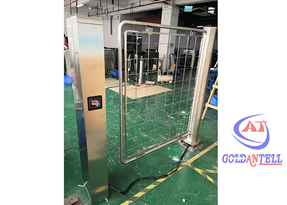 سفارشی شده OEM امنیت دروازه Turnstile تنها دروازه 304 فولاد ضد زنگ استاندارد
