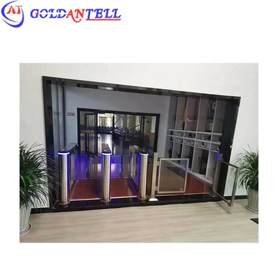 304/316 دروازه اتوماتیک از فولاد ضد زنگ برای کنترل دسترسی داخلی و خارجی