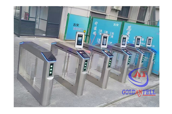 600-900mm Lane Custom Face Recognition Turnstile برای کاربردهای داخلی و خارجی