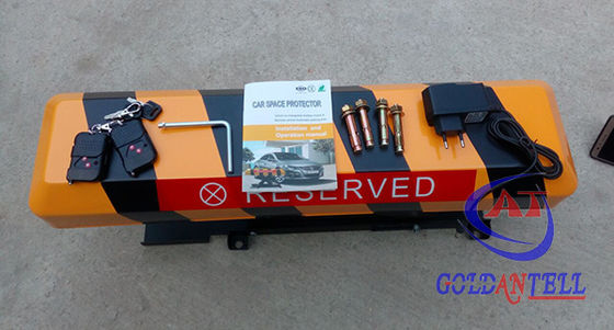 Automatic IP54 Waterproof Car Parking Lock with 305mm Lifting Height and 12V 7Ah Battery for Municipal Parking Lots