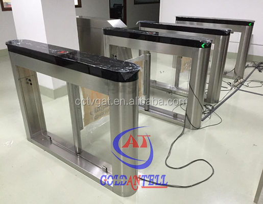 High-Speed Swing Turnstile Gate with 0.6s Sliding Speed IP54 Protection and 35-40 Persons/Minute Flow Rate