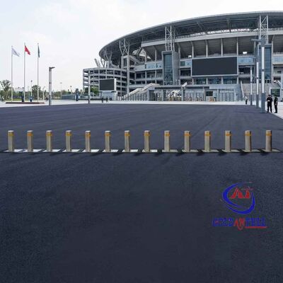 CE Automatic Electric Rising Bollards Stainless Steel Remote Control Smart Parking Lock Retractable Traffic Barrier for Driveway