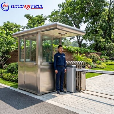 جعبه نگهبانی ضد آب استیل ضد زنگ IP54 برای پست نگهبانی ضد آب باغ طراحی شده برای دوام در فضای باز