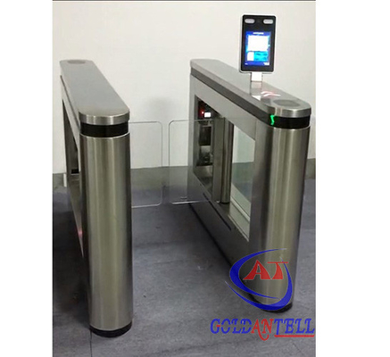 موتور قلم موی گردشی DC24V چرخشی تشخیص چهره یک طرفه ورودی گیتس