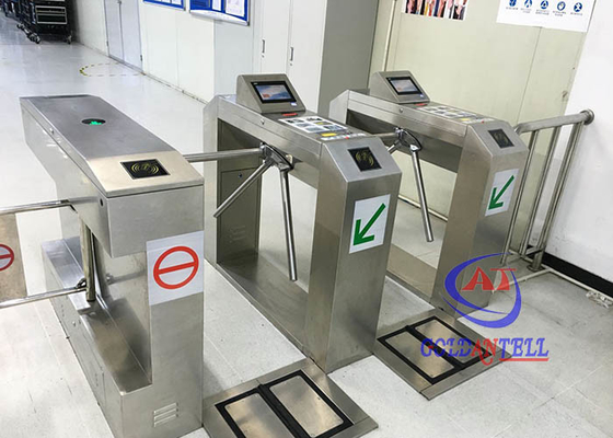مکانیزم کد HS تورنستیل بازوی سه پایه بازوی قطره ای با کارت خوان های Rfid