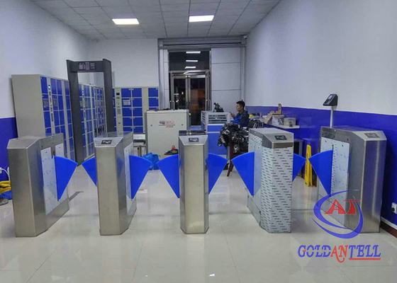 عبور از گیت امنیتی فلزیاب به عرض 600 میلی متر با بررسی دما