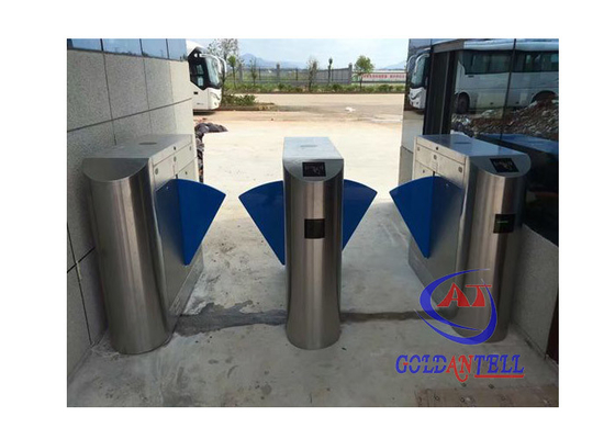 نیم قفل امنیتی قابل حمل Turnstile Gate Lock 304 SS با گیرنده سکه های RFID
