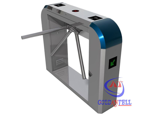 Silver TTripod Turnstile Gate SUS Security سه میله فلزی 110 ~ 240 ولت AC