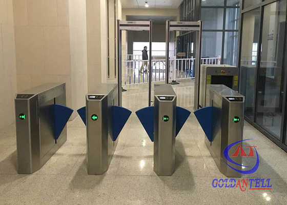 IP54 ضد آب ضد آب ورودی عابر پیاده ورودی با مانع اتوماتیک RFID LED