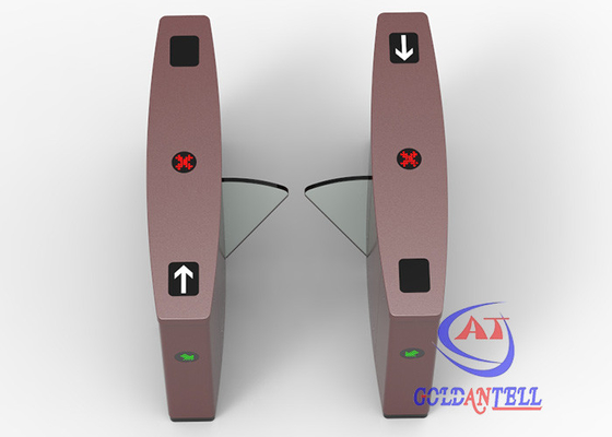 اکریلیک شیشه SS316 0.6s دروازه سد فلپ 40 نفر / دقیقه