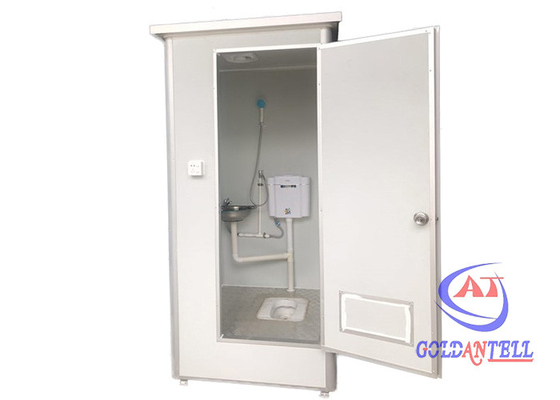 کابین دوش توالت پیش ساخته استیل 1.1x 1.1x2.3m فولاد Q235