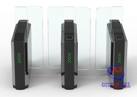 فولاد ضد زنگ Slim Electronic Full Height Optical Speed ​​Gate Turnstile 304
