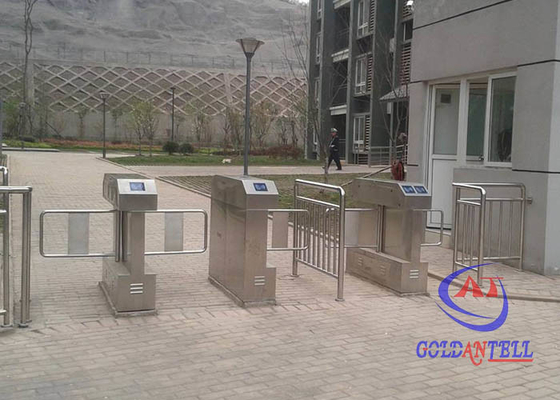 SUS316 Stand Swing Barrier Gate با عملکرد ضد برخورد حضور و غیاب