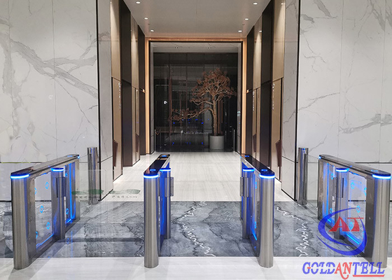 RFID QR Barcode Swing Gate Turnstile Face Face for Hotels