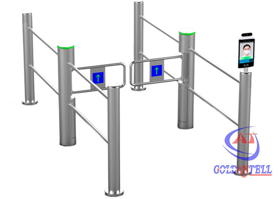 Turnstiles کنترل دسترسی سوپرمارکت QR Code Turnstile با دوربین حرارتی
