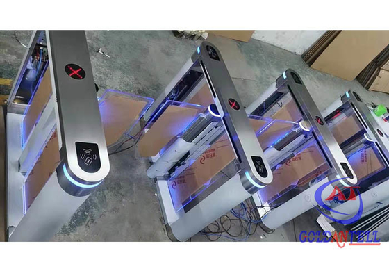درب های امنیتی تورنستیل سرعت بالا Bi Direction 24V DC Brushless Motor for Gyms
