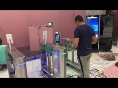 GAT-660 RFID CARD READER Swing Barrier Gate با خواننده چهره