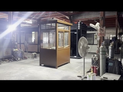 رنگ فولاد به طور کامل مجهز به بوت بلیط با طراحی و رنگ سفارشی