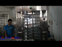 GAT-504 یک ورودی کامل بلند چرخ دار با خواننده کارت و خواننده کنترل اثر انگشت