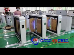 GAT-622 رنگی سفارشی سفید سوئیچ چرخ دار دروازه سرعت دو جهت